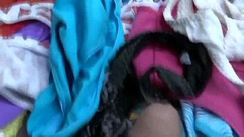 I jerk off and cum in my wife's used panties - great compilation