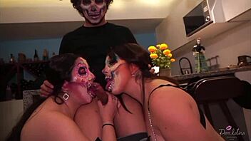 i fucked big tit latina sisters and filled their pussies with cum