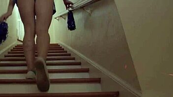 yo, watch extra petite cheerleader harley split on thick cock!