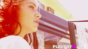 Beautiful Milf Posing With Perfect Ass In Camper