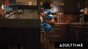 Pregnant Avery Jane’s intense deepthroat craving fulfilled