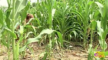 smoking hot blonde lesbian couple have hot outdoor sex with dildos and pussy eating