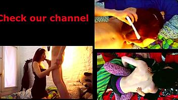 A sexy latina couple enjoys romantic moments together.