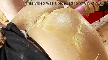 sapphic sex with mai bailey and eva may, milfs with big tits licking pussy