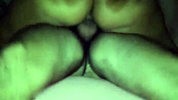 wife riding and sucking husband's friends while he films