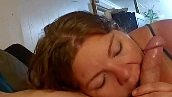 i love that eagle blowjob with cum in mouth and panties