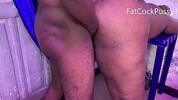 ebony's big ass squirting with emotion