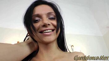 adorable cutie with gorgeous butt enjoys interracial anal assfucking in high definition fetish scene