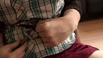 rough lesbian sex with moaning and wet pussies