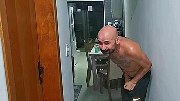 sharing bathroom with stepdaughter, ended up banging until she wet herself! 😳