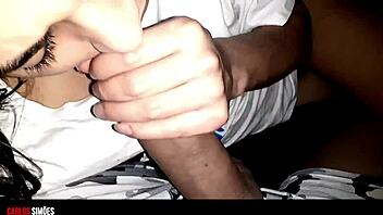 i love my big ass brazilian wife sitting intensly on my huge cock, kissing homemade style