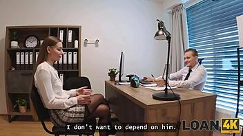 stanley johnson seduces young customer in office