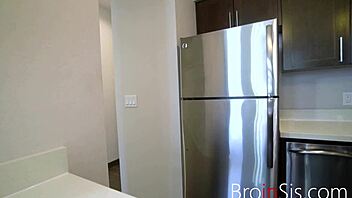 gizelle blanco lets stepsister use cock as dildo!