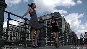 German street humiliation with a kinky twist