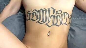 Watch me unleash my latina heat in first pov sloppy deepthroat masturbation cum on tits