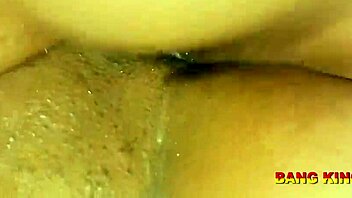 horny african couple bangs hard on village road pov