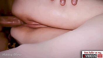 amateur couple fucks bareback in anal and vaginal