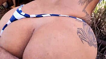 banging a tight ass outdoors