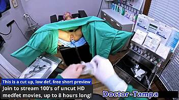 Aria Nicole Spreads Her Ass In Latex For Dr Tampa's Procedure Backstage In Florida!