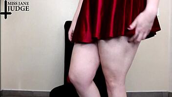 Stupid horny heel slut gets punished hard