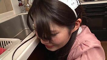 WOW! Instant Action with Japanese Maid Sakura Ryo - VOL 5!