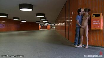 German street humiliation with a kinky twist