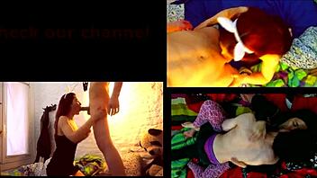 A sexy latina couple enjoys romantic moments together.