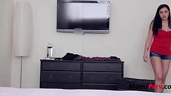 you're in big trouble, stepson, for fucking your mother-in-law