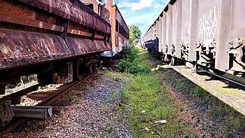 banging a tight ass outdoors