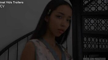 lia lin takes on first triple penetration with brutal anal destruction