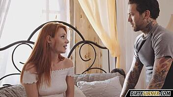 the beautiful redhead stepsister