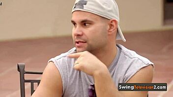 Swingers are having a blind date, and it feels just great