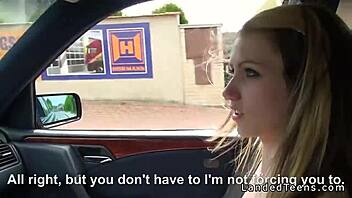 yo, wanna see this stranded teen 18+ get banged on a car hood outside?