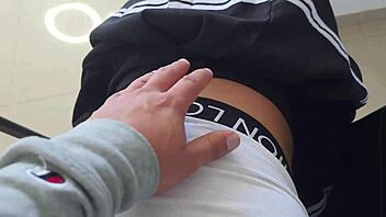 cuckold gamer watches roommate fuck his girlfriend while playing video games