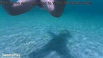 multiple creampies underwater, cumming inside thrice! 💦