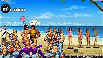 hentai mugen taimanin asagi gets pounded in wild gangbang