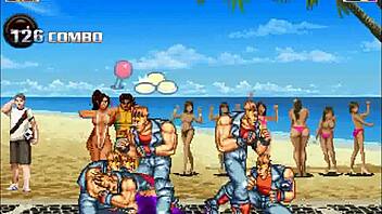 hentai mugen taimanin asagi gets pounded in wild gangbang