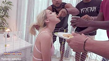 P-Sluts Vol 64 Starring Pet Larissa Leite Enjoys Dap Pussy With 4 Big Black Cocks Puk3 Footjob