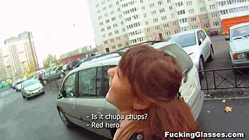 rina teen gets banged hard on stairway, no shame! 😜