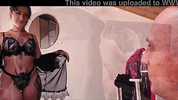 Anal lesson for young 18+ student