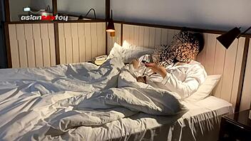 good fuck cures insomnia for asian beauty with shaved pussy