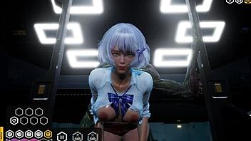 Fallen Doll Monster Fucks Shaved Pussy