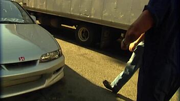 Brunette Milf Enjoys Outdoor Fucking with Big Cock