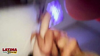 sofia, this 18-year-old latina teen, shows off tight pussy at casting