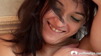 homemade video of aroused girlfriend fingering her pussy to orgasm