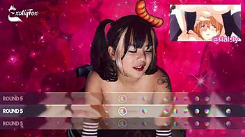 can you handle exotiqfox's bouncy tits bouncing on your dick? this asian solo gooner girl masters masturbation for intense orgasm.