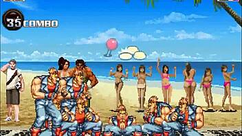 hentai mugen taimanin asagi gets pounded in wild gangbang