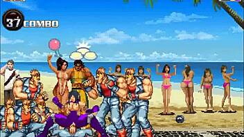 hentai mugen taimanin asagi gets pounded in wild gangbang