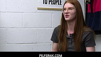 Nerdy Jane Rogers in sticky situation, using charm