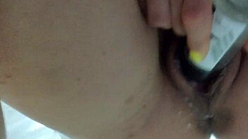 hey, pregnant wife masturbating in shower